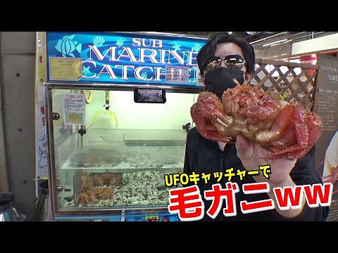 I tried catching and eating hairy crabs at the only crane game in Japan where you can win the lux...