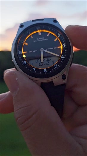 Set the Sun with Casio AW80