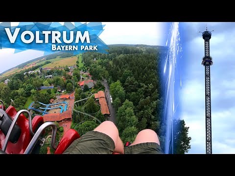 Der höchste Freefall Tower in Süddeutschland! | Voltrum | Bayern Park | Onride POV & Offride