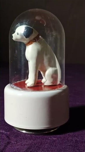 RCA Victor Nipper Dog Music Box #rca #nipperdog #rcavictor
