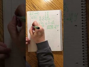 SAXON ADVANCED MATHEMATICS | LESSON 35