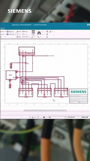 Create wiring schematic design with Integrated EE System for SMB