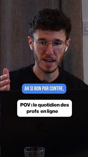 Cours en ligne, distanciel, liberté… sur le papier 😅