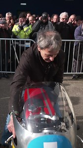Here’s Allen Millyard quickly firing up his six cylinder four stroke Honda RC374 (374cc) race bike for one last time before he's off. Location is the 2022 Bristol Classic Motor Cycle Show at Shepton Mallet. Thanks to Allen and the team at the show for allowing us to film on the day. Video shot by Alex Rollings. Instagram - @motofilmer Classic Bike Hub Classic Bike Shows Classicbikeman #classicjapanesemotorcycles #classicmotorcycle #classicbike #motorcycle #japanmotorcycle #japanbike #classicjapa