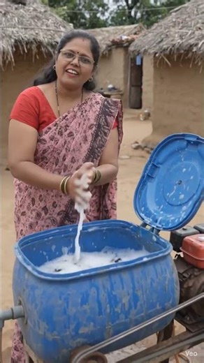 Desi Jugaad Washing Machine | No Electricity Need|भन्नाट देसी जुगाड वॉशिंग मशीन |ashok vanne tech