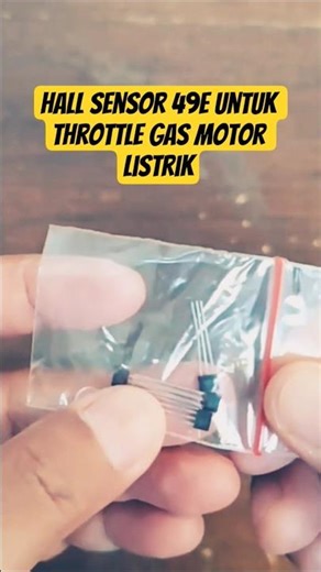 Hall sensor 49e for electric motorcycle gas throttle #electricmotorcycle #cheapelectricmotorcycle...