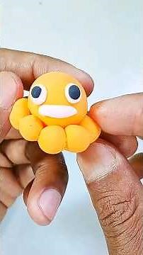 DIY Miniature Clay Squid 🦑 | Realistic Sea Creature