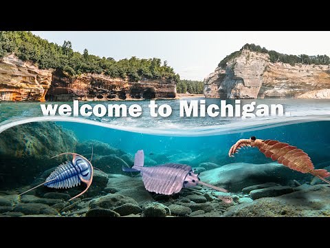 Michigan's Pictured Rocks Came from Lava, Ice, and Ancient Seas