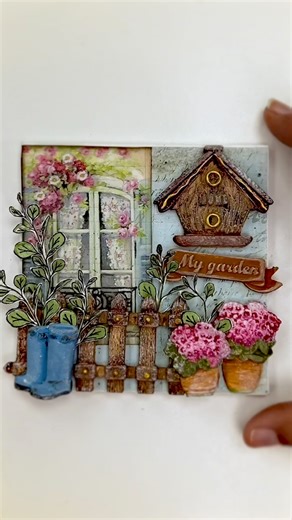www.stamperia.com GARDEN Collection by @stamperia project by Patricia Chunga Download the catalogue on our website. #stamperia #journaling #scrapbooking #mixedmedia | Stamperia