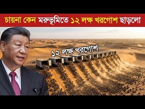 চায়না কেন পৃথিবী ধ্বংস করতে চাই..? 😱 || Why China Released Millions of Rabbits in Desert
