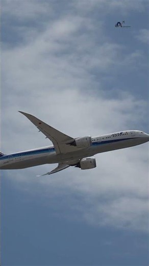 The Sound of Power: ANA Boeing 787 LAX Departure #aviation