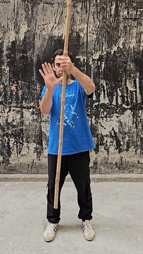 771K views · 9.6K reactions | Shaolin staff single hand reverse diagonal spin tutorial #reels #viral #trending #instagood #instagram #martialarts #selfdefense #kungfu #shaolin #staff #spin #tutorial | Jeetender Jangra | Facebook