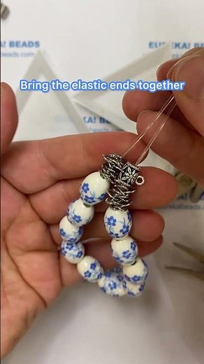 ✨ DIY Charmed Elastic Bracelet – Easy No-Clasp Project for Gifting & Markets!