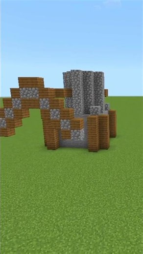 Minecraft Giant Pickaxe Build Tutorial#Minecraft #MinecraftBuild #PickaxeBuild ⛏️