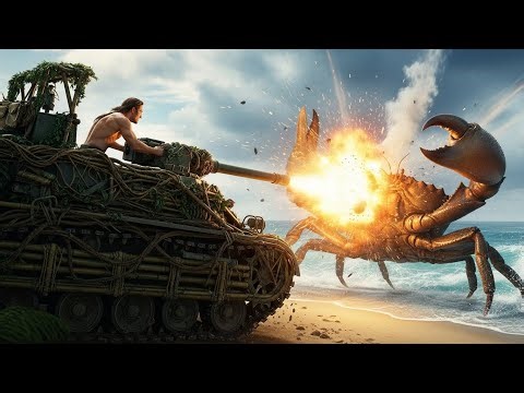 “Tarzan’s Jungle War .“Epic Tarzan Documentary: Giant Crab Attack & Tank Warfare”