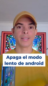Apaga el modo lento del telefono android #android #telefonoandroid #TipsAndroid #androidtips #telefonos #navidad | TecnoBram