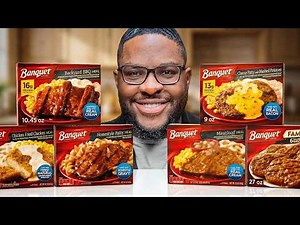 Eating EVERY Banquet Meal I could find!
