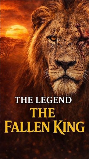 Scarface – The Fallen King of Africa | The True Story of the Legendary Lion