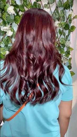 Stunning Cherry Red Hair Color Transformation 💇‍♀️✨ | Hair Color Ideas 2025