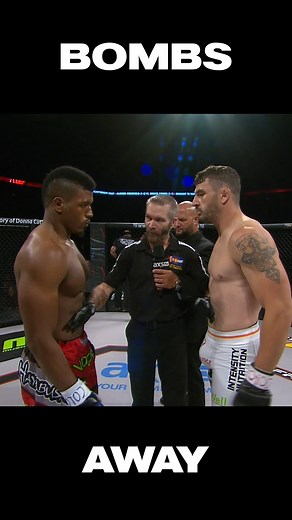 Alonzo Menifield was throwing BOMBS! #mma #fight #ko #knockout | LFA: Legacy Fighting Alliance