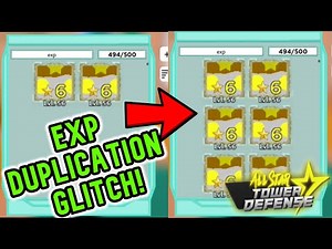 EXP Duplication Glitch! GET LEVEL 150 UNITS EASILY! All Star Tower Defense Hack Script