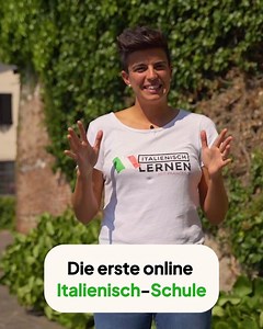 Italienisch lernen mit Francesca - Sprachschule on Instagram: "Willst du Italienisch Lernen, Verbessern oder Fließender Sprechen? 🇮🇹 Lerne und SPRICH fließend ITALIENISCH in 90 Tagen! 👉... NICHT Verpassen! Nur für kurze zeit... ... geeignet für Jugendliche, Erwachsene, sowie für Senioren! Erfahre mehr hier: ➡ https://www.italienischlernen.online/kostenlos-unterricht ✅ Lerne schnell und einfach, mit einem personalisierten und effektiven Programm ✅ Lerne und SPRICH mit einer italienischen Mutte