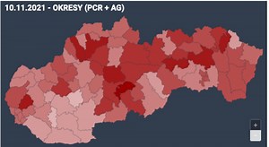 Dáta bez pátosu: Delta sa po východe a severe bude šíriť v ďalšej oblasti. Analytici majú aj dobré správy | interez.sk