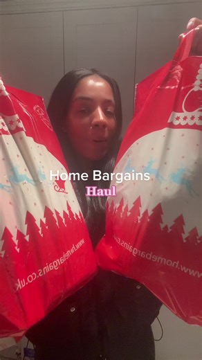 Christmas Home Bargains Haul for Festive Decorations