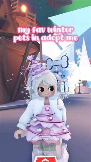 my fav WINTER pets in adopt me currently! What’s your fav? #adoptme #adoptmeroblox #adoptmechristmas