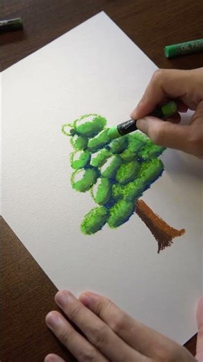 DRAWING TREES WITH "HIS MAJORITY" #shorts #lcdt