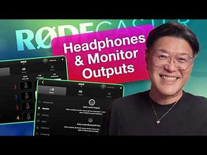 Walkthrough RØDECaster Headphones & Monitor Outputs