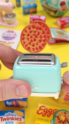 What Else Can You Stick in the Mini Brands Toaster! #minibrands #poptarts #toaster