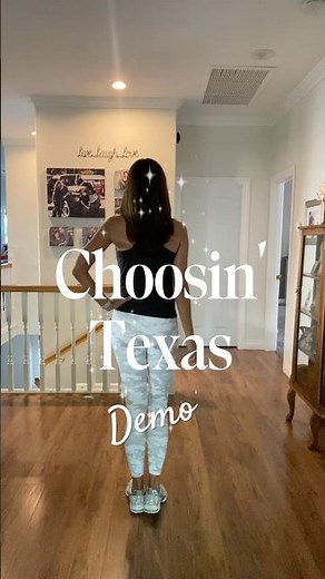 Choosin’ Texas | Beginner Line Dance Demo | 24 Count, 4 Wall | Ella Langley