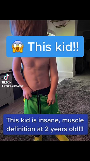 Unbelievable 2-Year-Old Hudson: Toddler with Amazing Muscle Definition