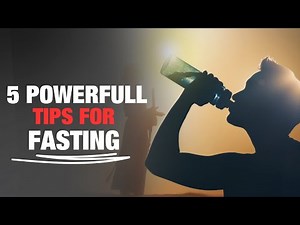 Fasting and Prayer; 5 Tips for Fasting.