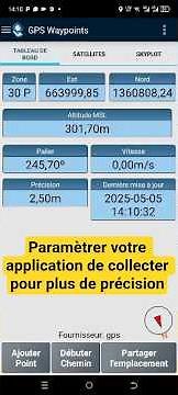 How to set up the WAYPOINT app for field GPS data collection