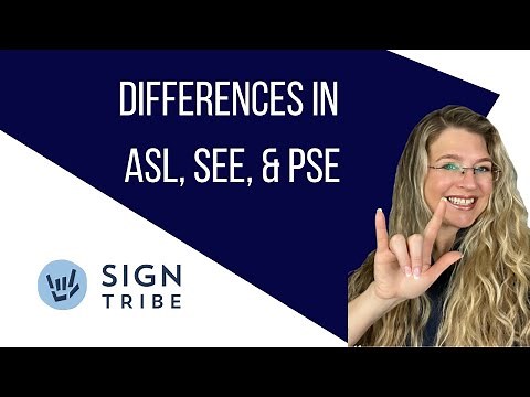 DIFFERENCES ASL, SEE, & PSE // SIGN LANGUAGE WITH SIGN TRIBE // ASL FOR AUTISM & DISABILITIES