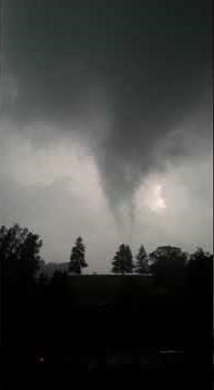 Zeigt dieses Video einen Tornado in Mulda?