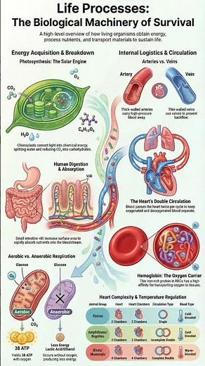 Class 10 Biology Chapter 1 Flowchart 📚 | Easy Revision