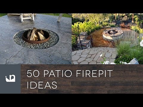 50 Patio Firepit Ideas