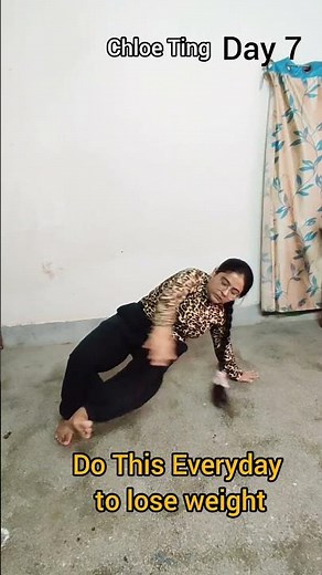 Day 7📈 Chole Ting 2 week shred challenge 😍✅/ shorts😍🥰 / youtube shorts 🤩🥰