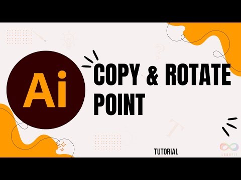 How to copy and rotate around a point in Illustrator