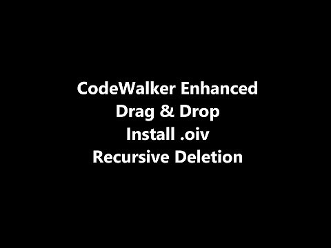CodeWalker RPF Explorer Enhanced - .oiv installer
