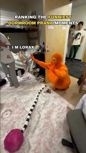 Ranking The Funniest Dorm Room Prank Moments #funny