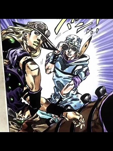 Arigato, gyro. | #jojosbizarreadventure #jjba #steelballrun
