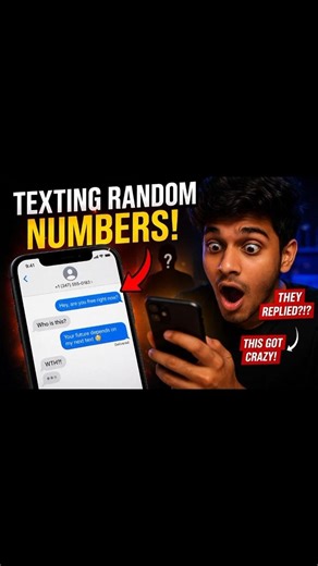 Texting Random Numbers 📱😂: