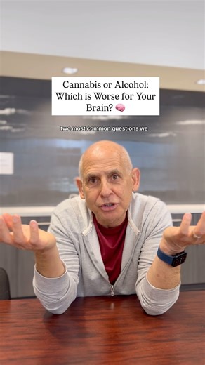 1K views · 9.2K reactions | Alcohol or cannabis - which is worse for...