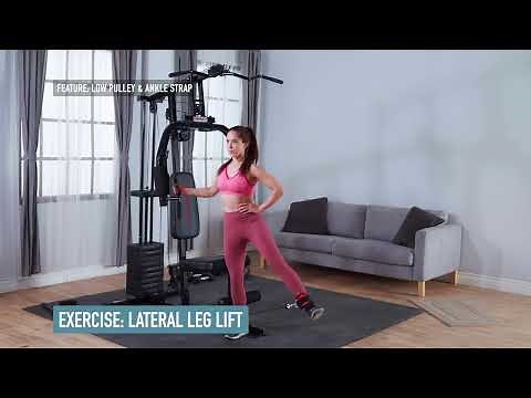 Marcy | 100lb Stack Weight Home Gym | Exercise | MKM-81030