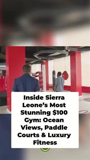 Inside Sierra Leone’s Most Stunning $100 Gym: Ocean Views, Paddle Courts & Luxury Fitness Royal Fitness is raising the bar for gyms in Sierra Leone, offering a level of luxury that surprises even diaspora visitors. In this clip, we explore the breathtaking outdoor section featuring two paddle courts, a tennis court, and dedicated spectator seating—all set against a stunning ocean backdrop. With people playing until midnight and competitions already being hosted, the energy here is unmatched. Add