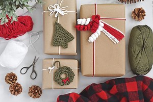 Gift Topper & Ornament Crochet Patterns - The Turtle Trunk